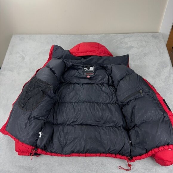 Vtg The North Face Red Puffer Down Jacket Men’s Size M - Picture 12 of 15